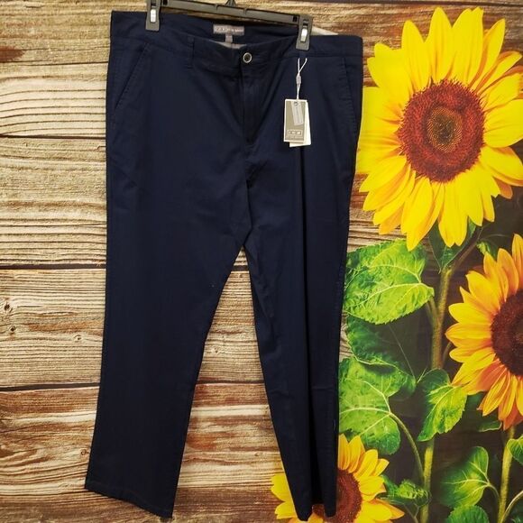 Ike Behar Mens Straight Leg pants size 36X30 NWT - Picture 1 of 8